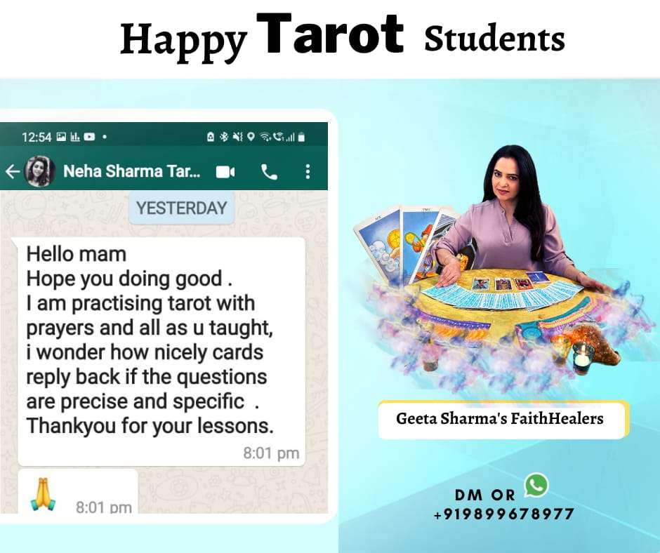 Happy tarot students